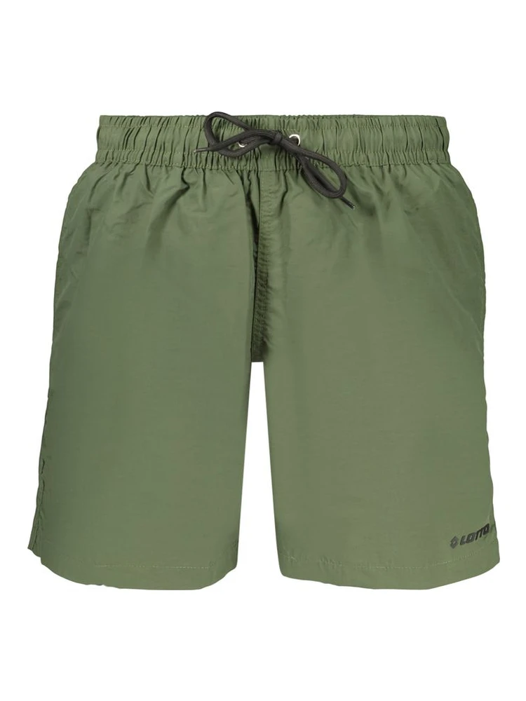 Green Polyamide Swim Shorts