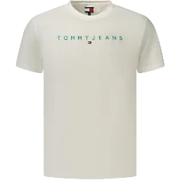 White Cotton Men's T-Shirt