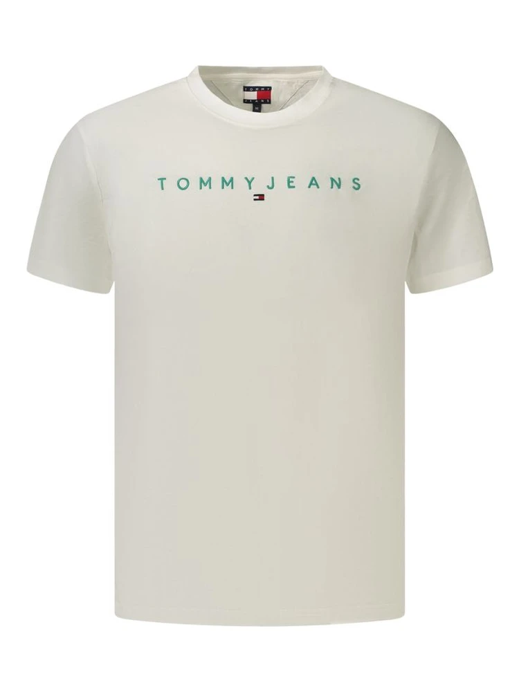 White Cotton Men's T-Shirt