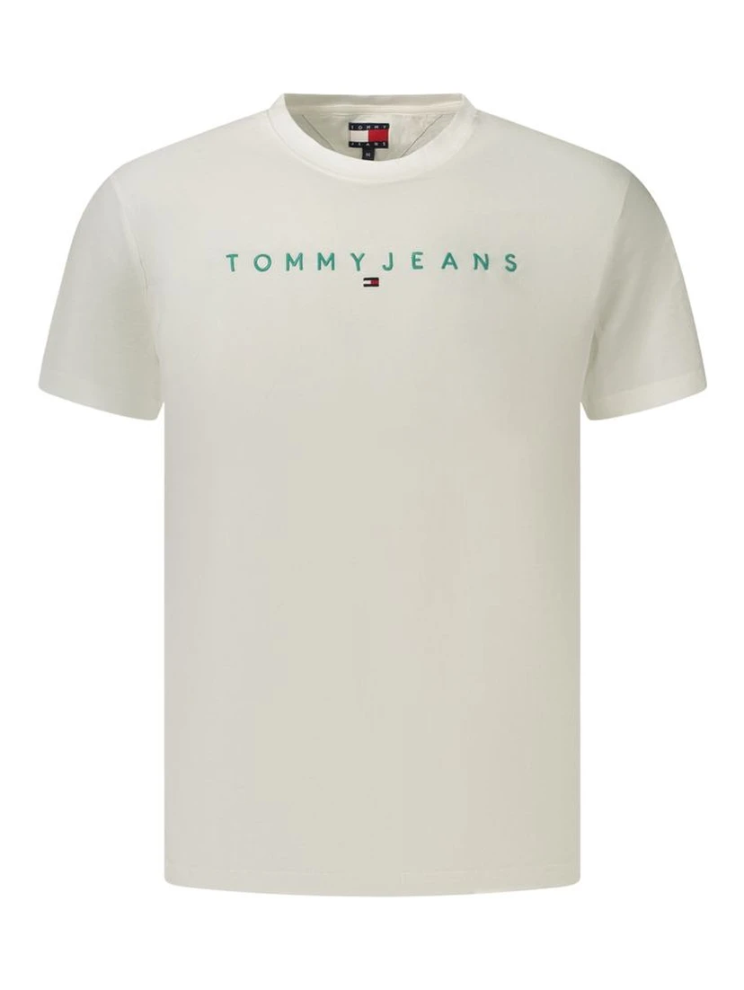 White Cotton Men's T-Shirt