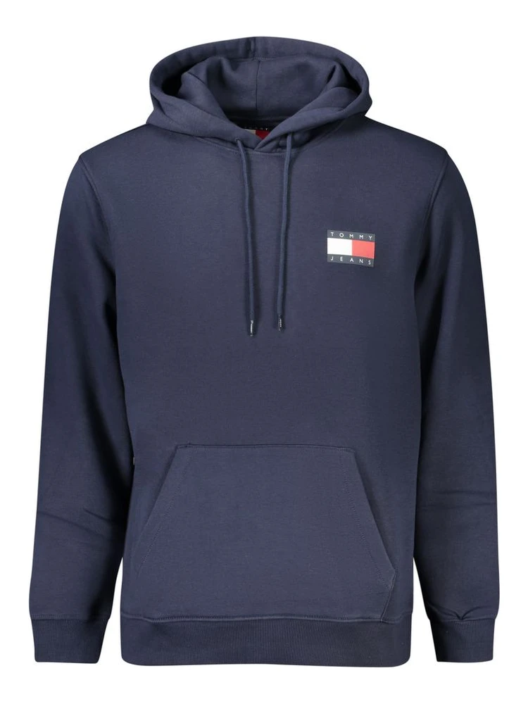 Blue Cotton Men's Sweatshirt