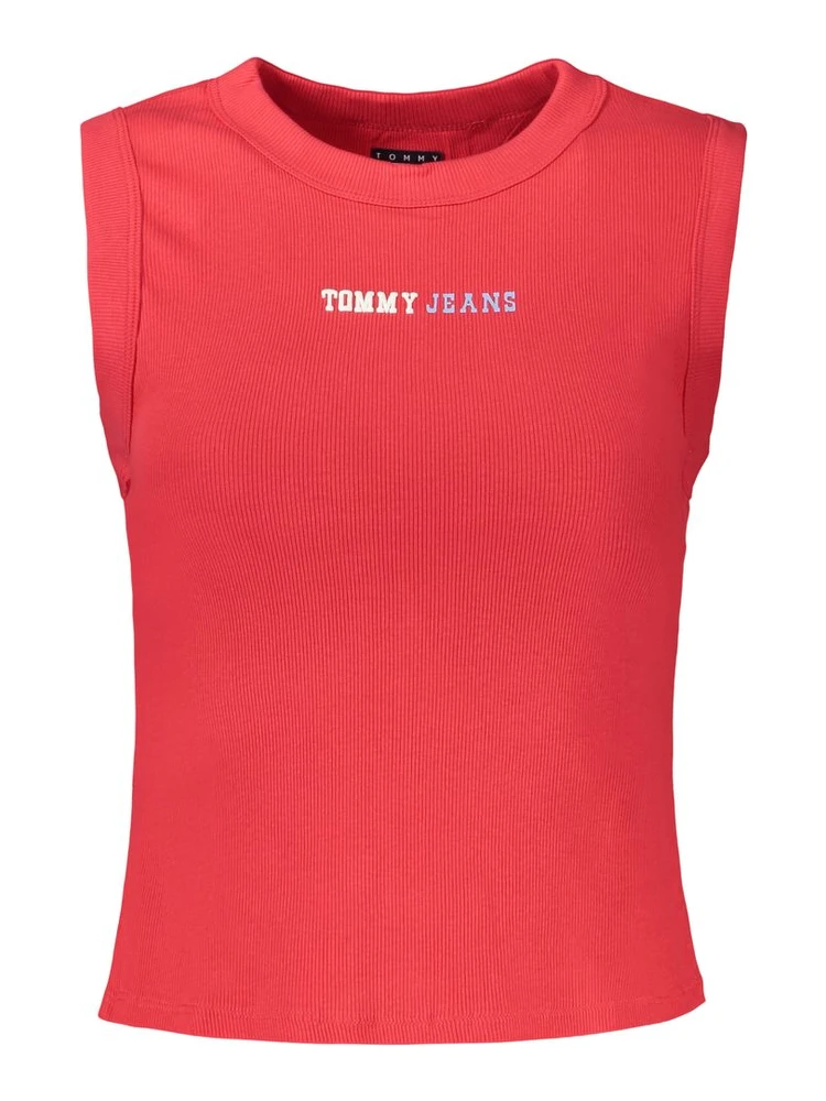 Red Cotton Women's Tank