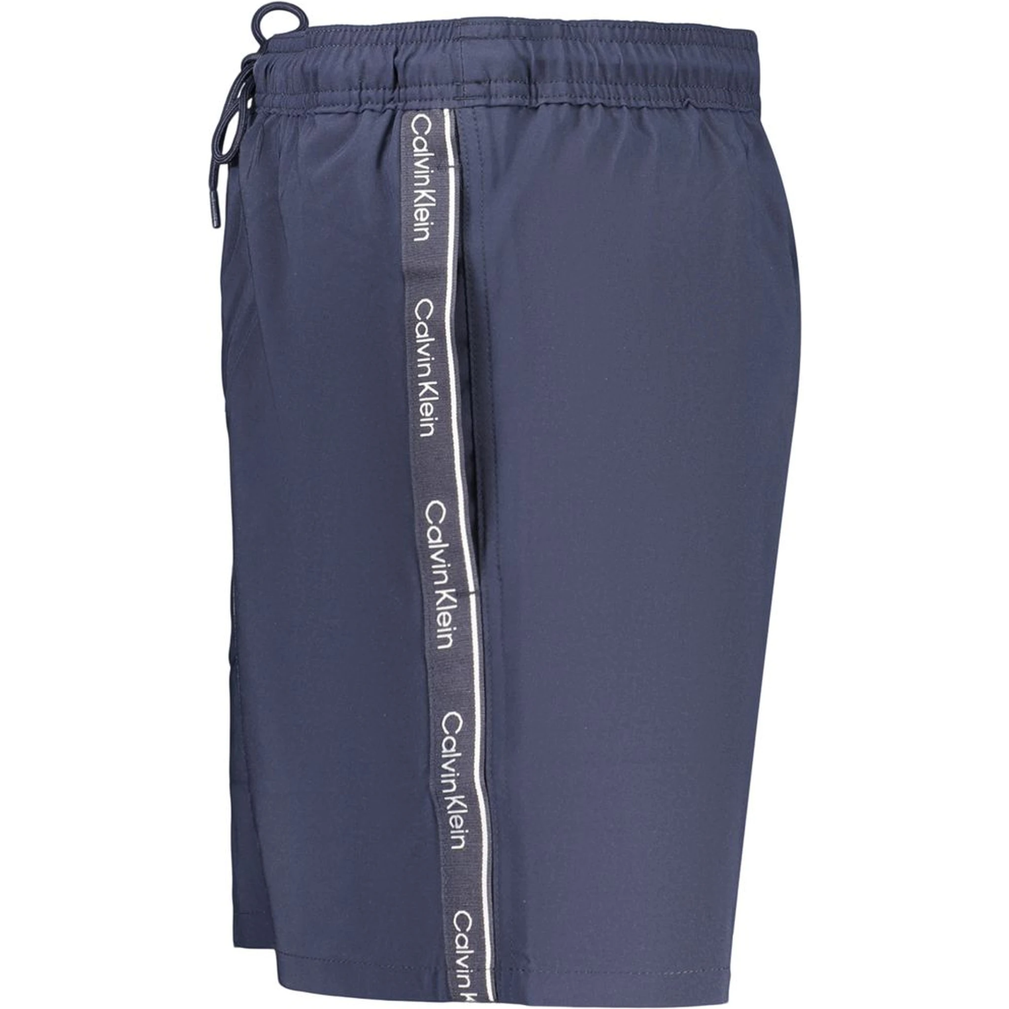 Blue Polyester Men's Swim Shorts