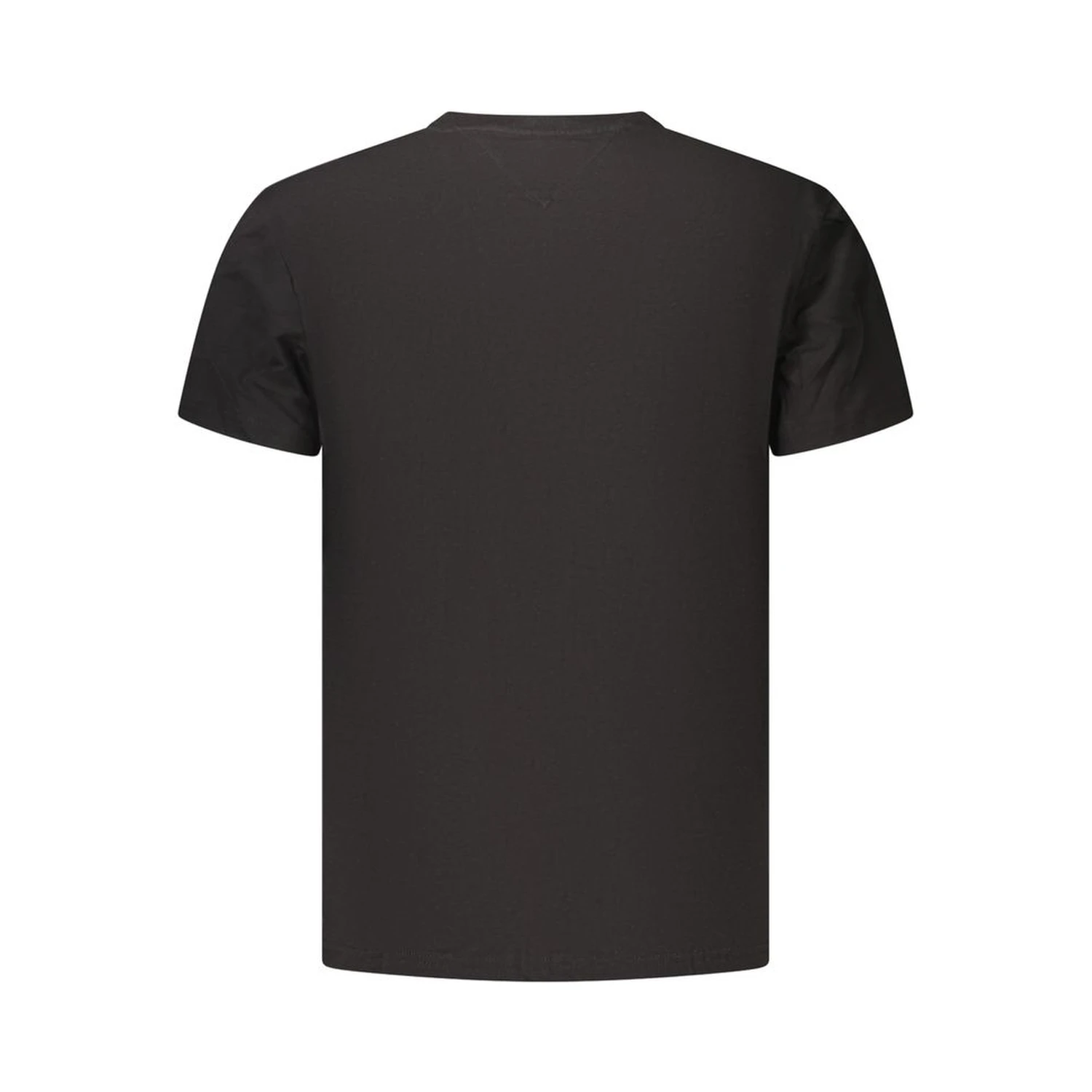 Black Cotton Men's T-Shirt