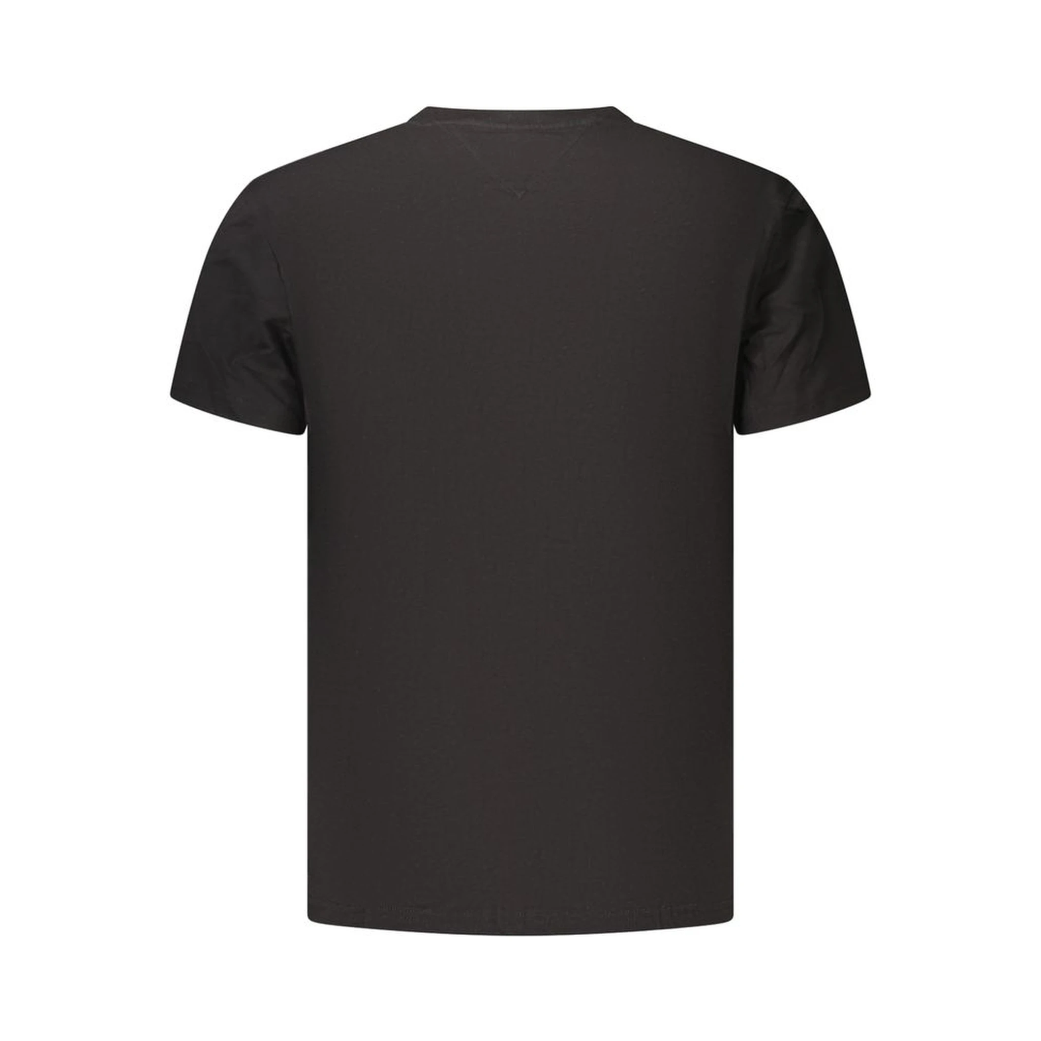 Black Cotton Men's T-Shirt