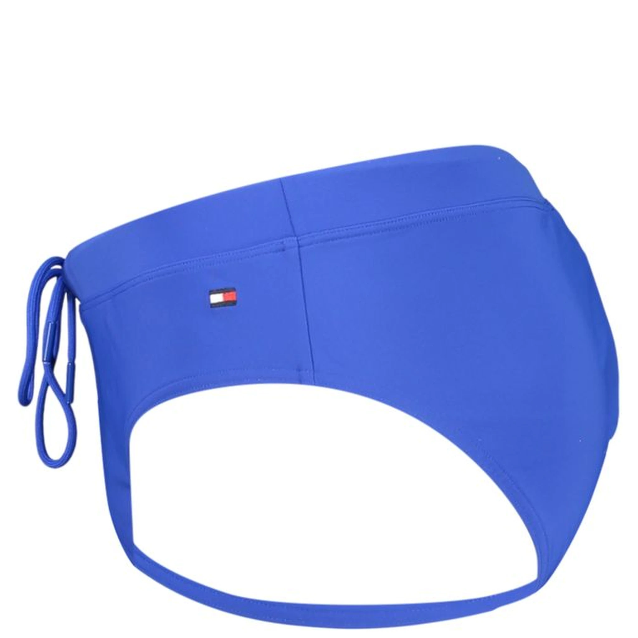 Blue Polyester Swim Briefs