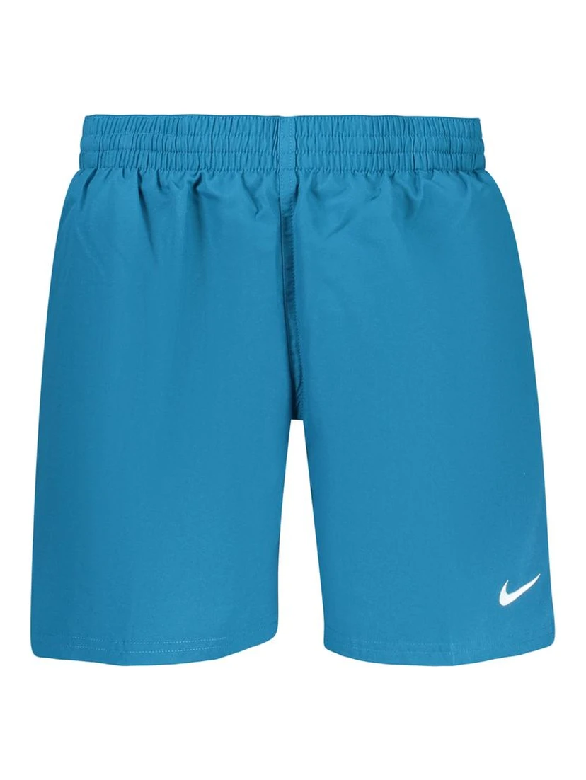 Blue Polyester Men's Swimwear