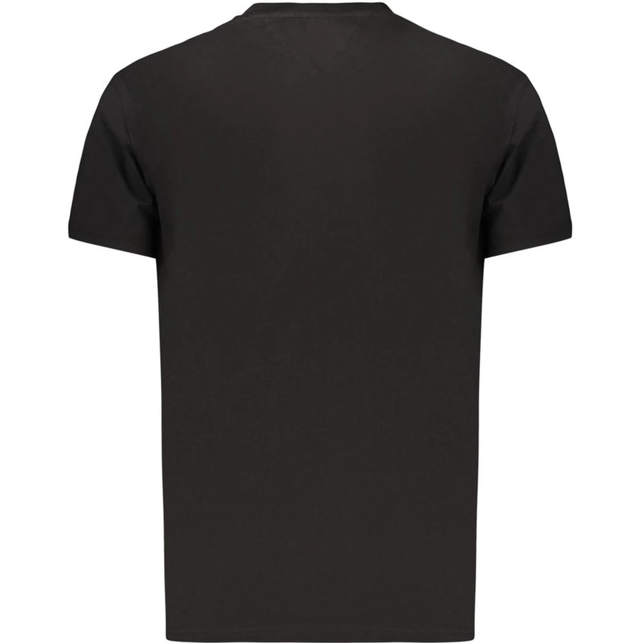 Black Cotton Mens T-Shirt