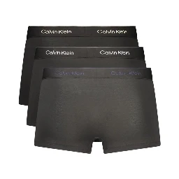 Black Cotton Menswear Short