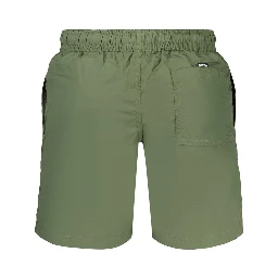 Green Polyamide Swim Shorts