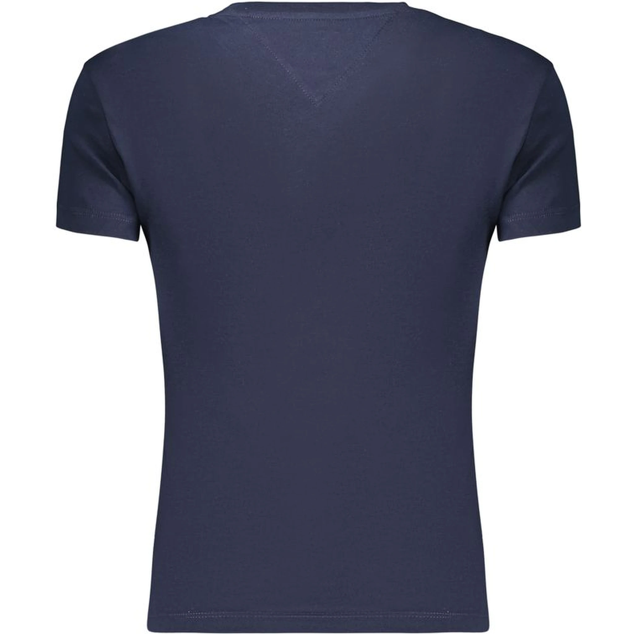 Blue Cotton Women T-Shirt