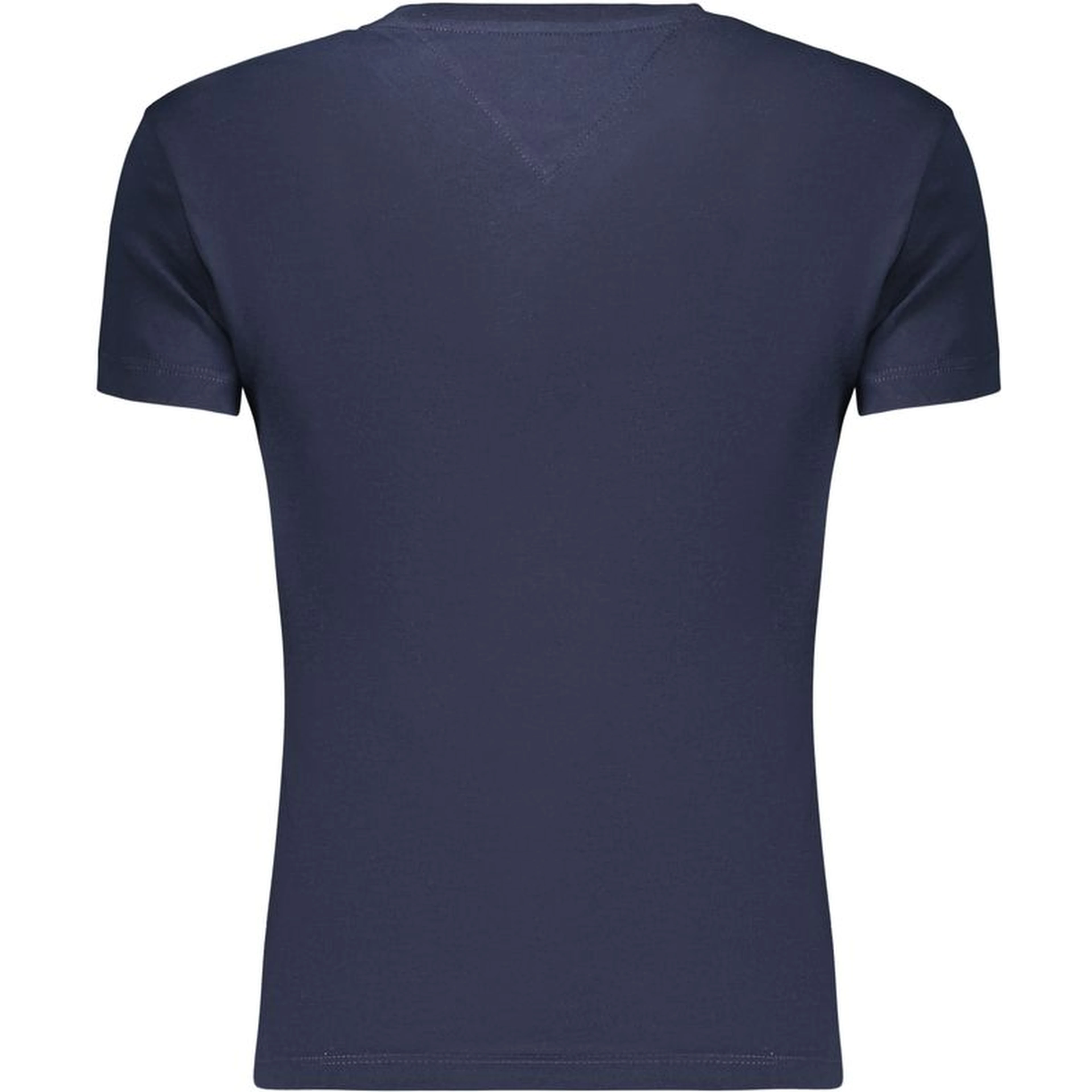 Blue Cotton Women T-Shirt