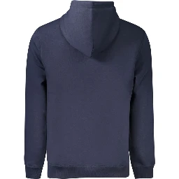 Blue Cotton Men's Sweatshirt