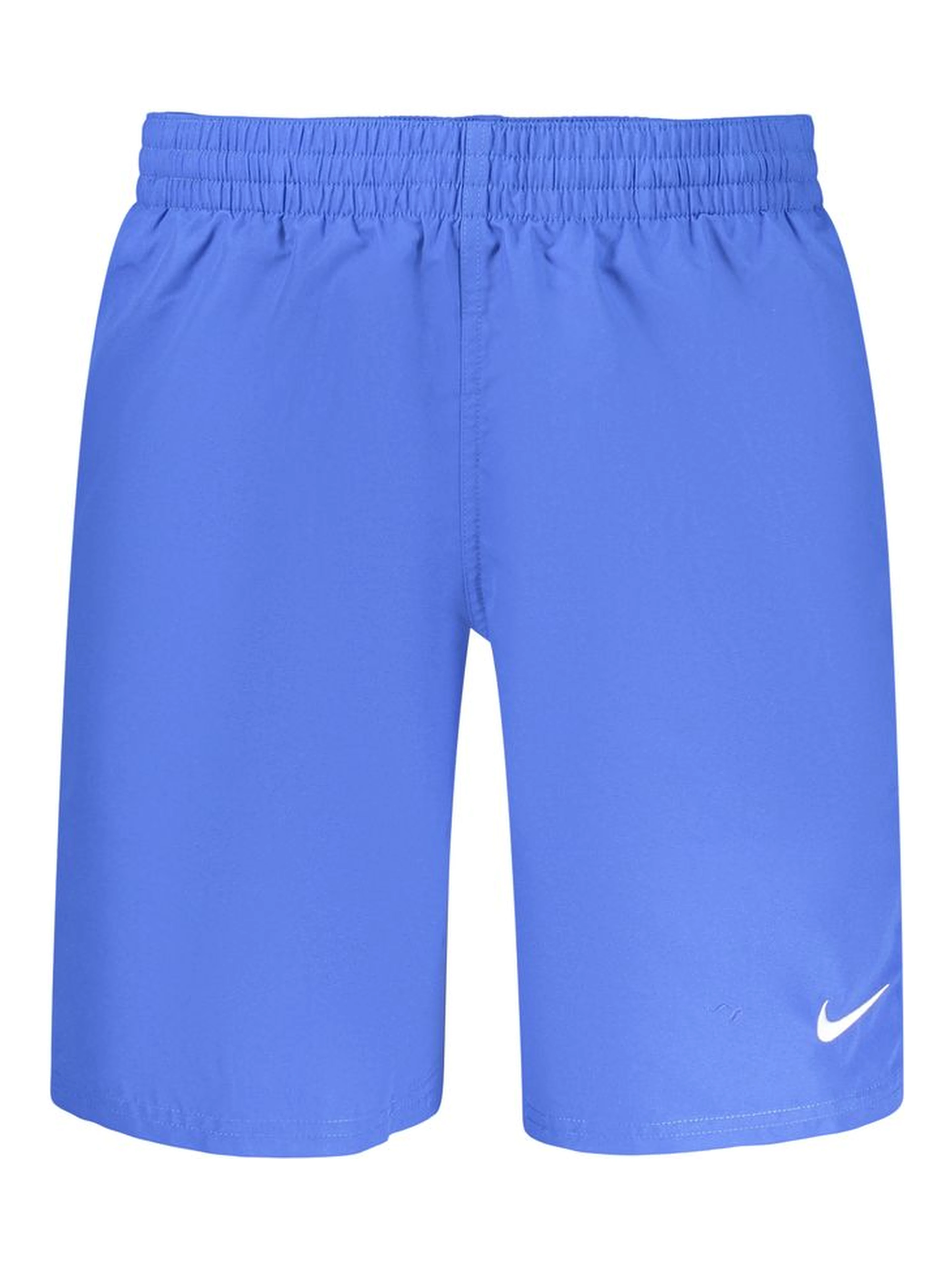 Blue Polyester Men Swimwear