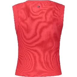 Red Cotton Women's Tank