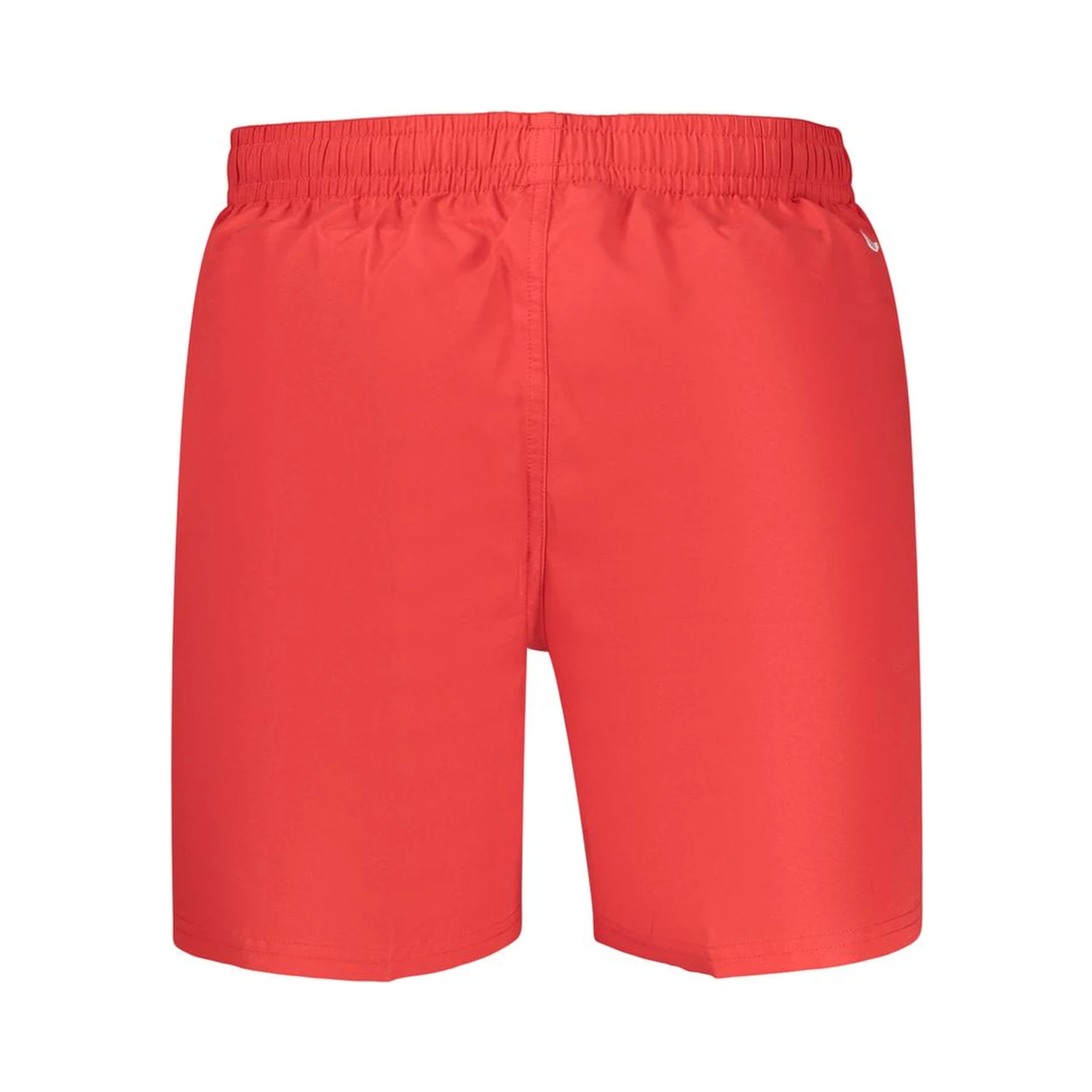 Red Polyester Men's Swimwear