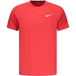 Red Polyester Men's T-Shirt