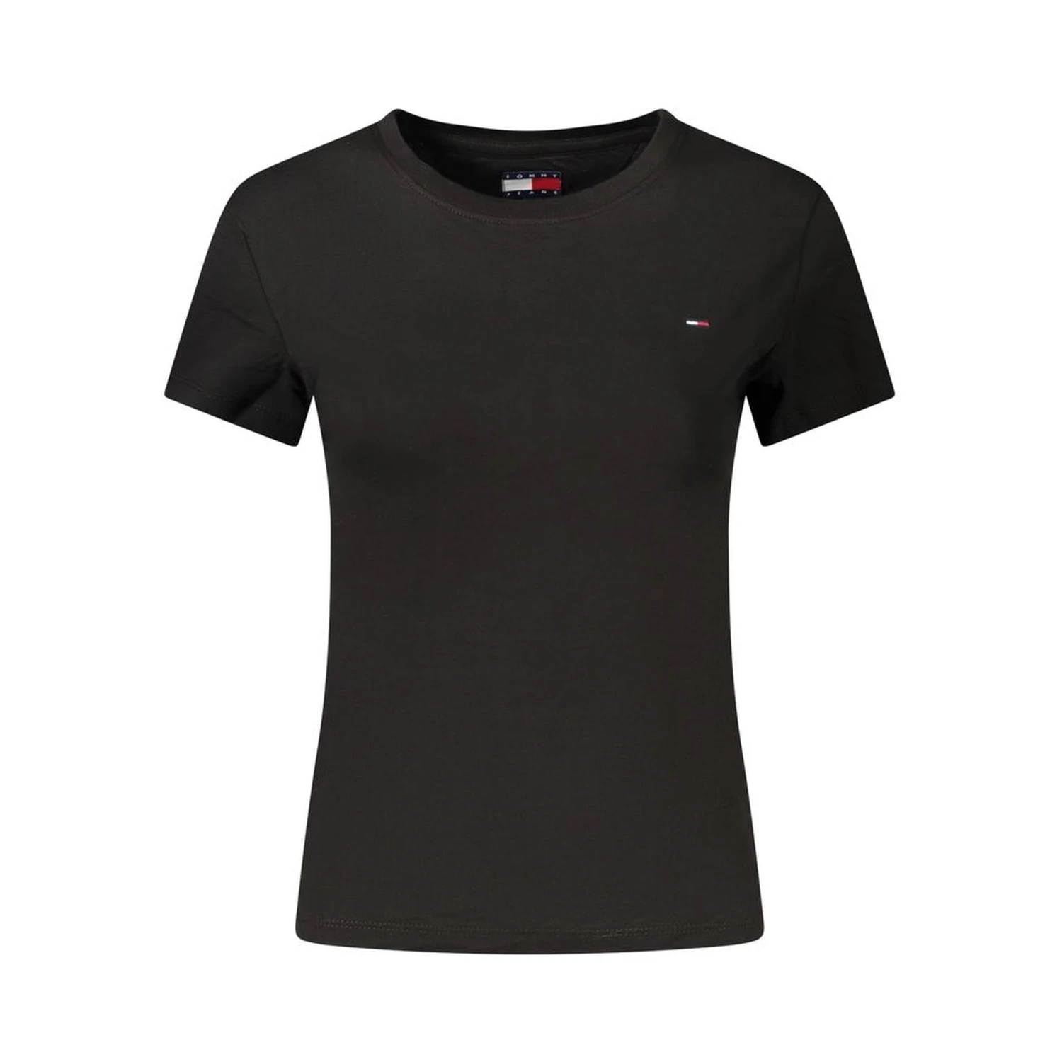 Black Cotton Women's T-Shirt
