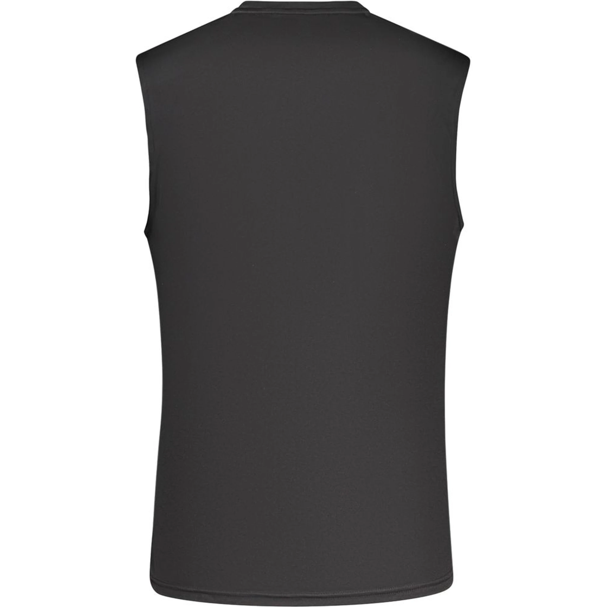 Black Polyester Men's Tank Top