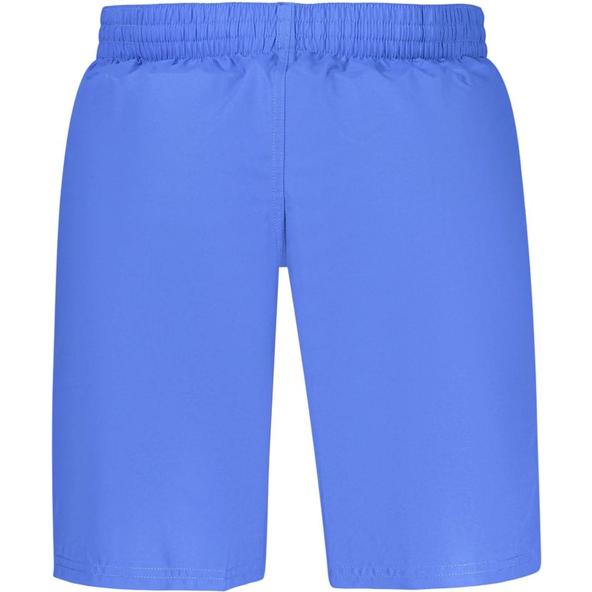 Blue Polyester Men Swimwear