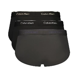 Black Cotton Men Brief