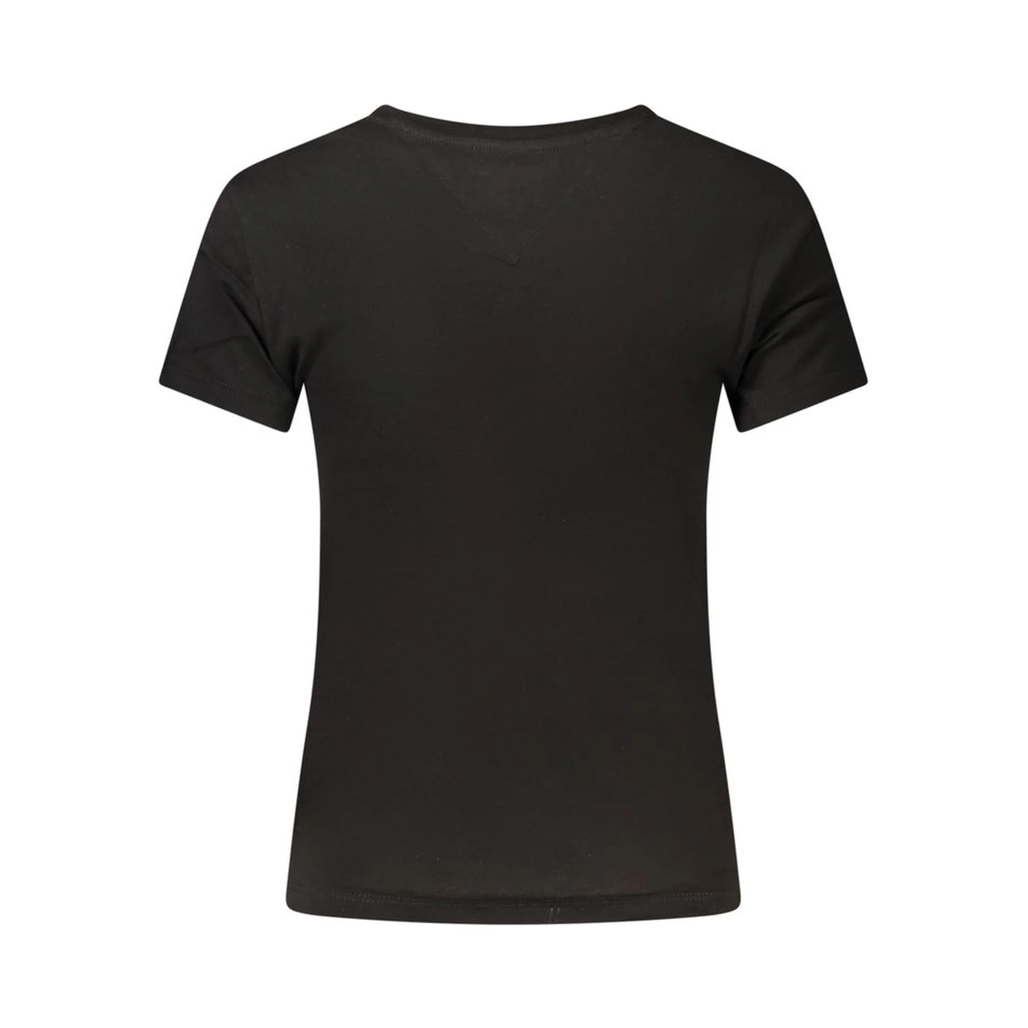 Black Cotton Women's T-Shirt