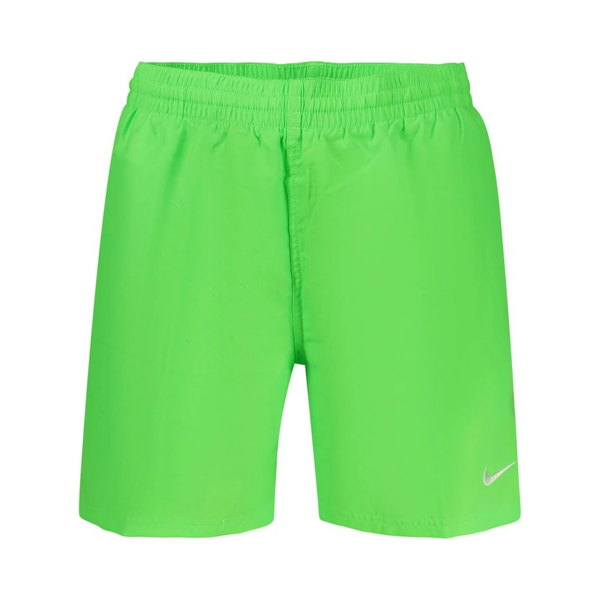 Green Polyester Men's Swim Boxer