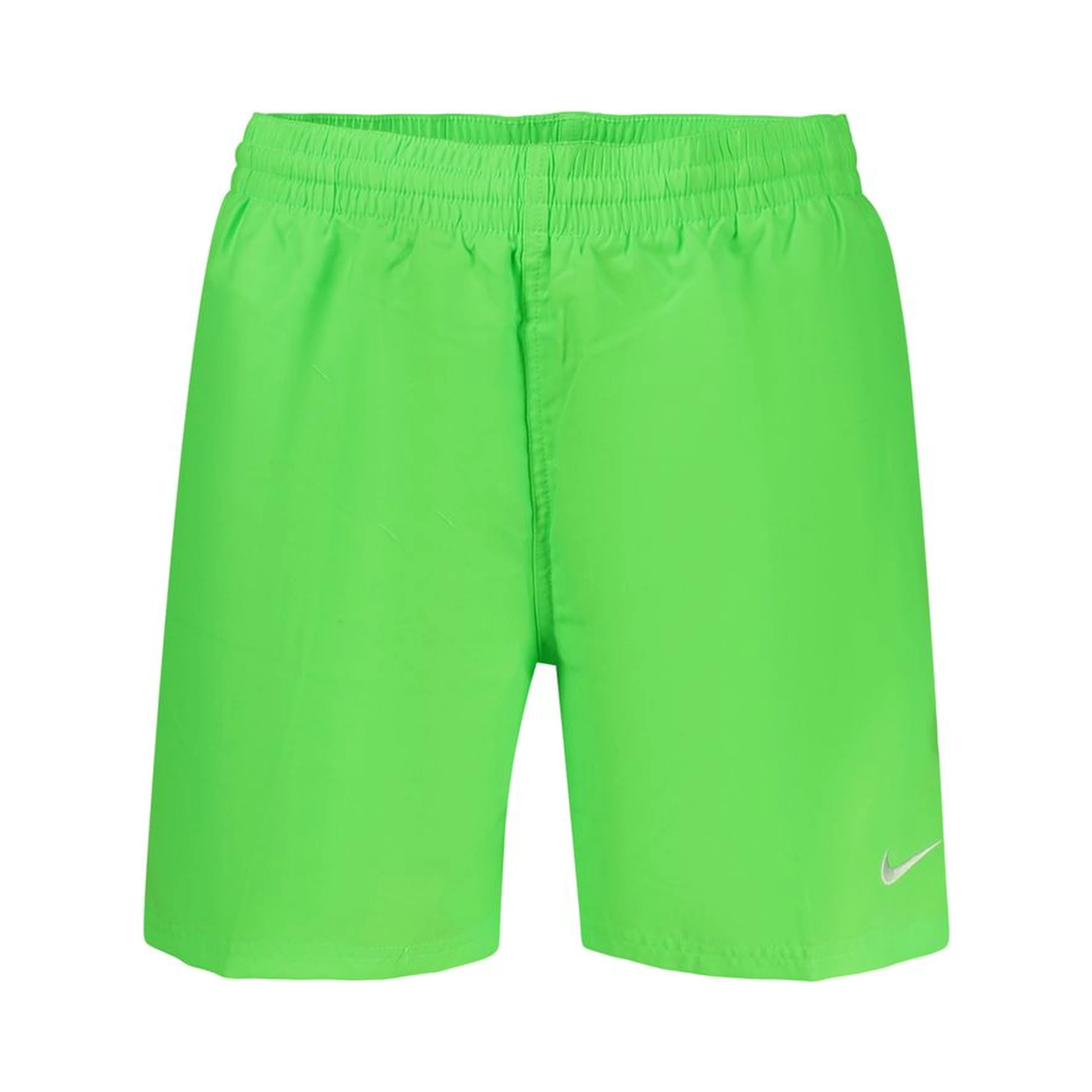 Green Polyester Men's Swim Boxer