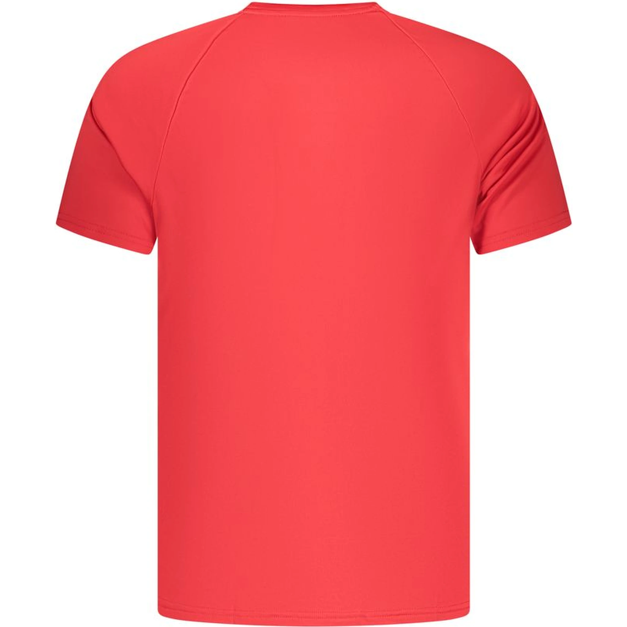 Red Polyester Men's T-Shirt
