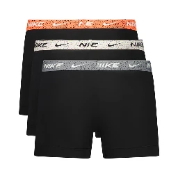 Black Cotton Men's Shorts