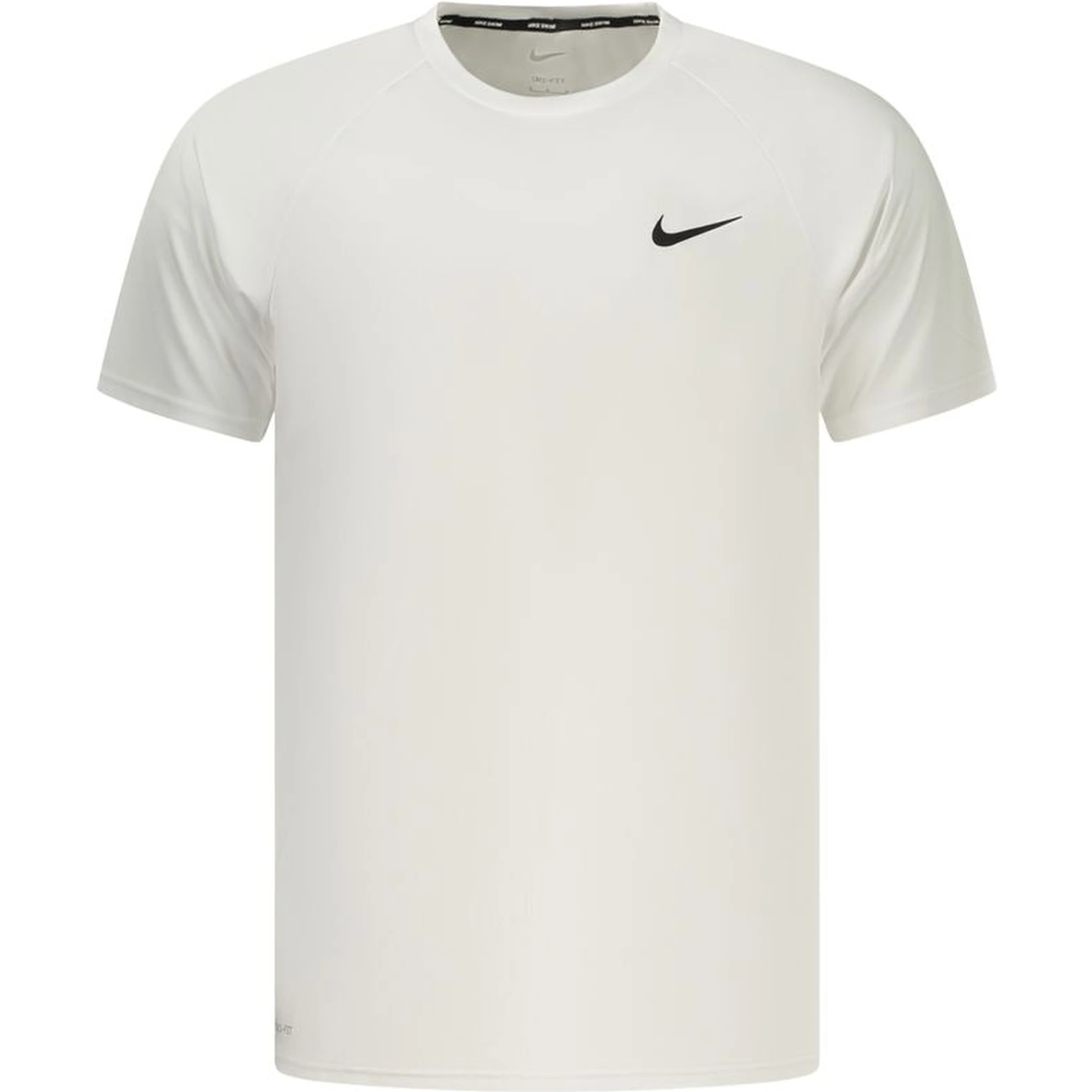 White Polyester Men's T-Shirt