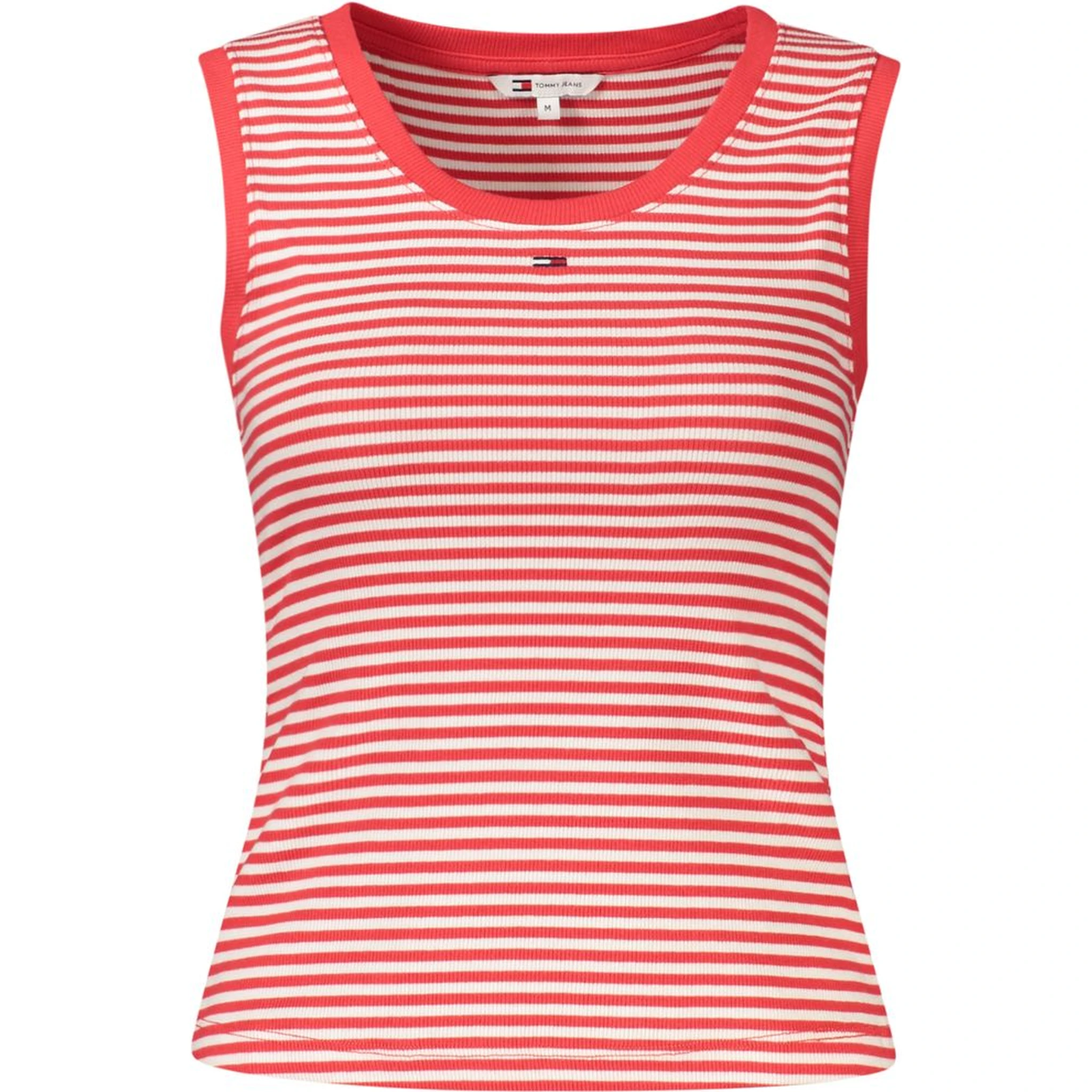 Red Cotton Women's Tank Top