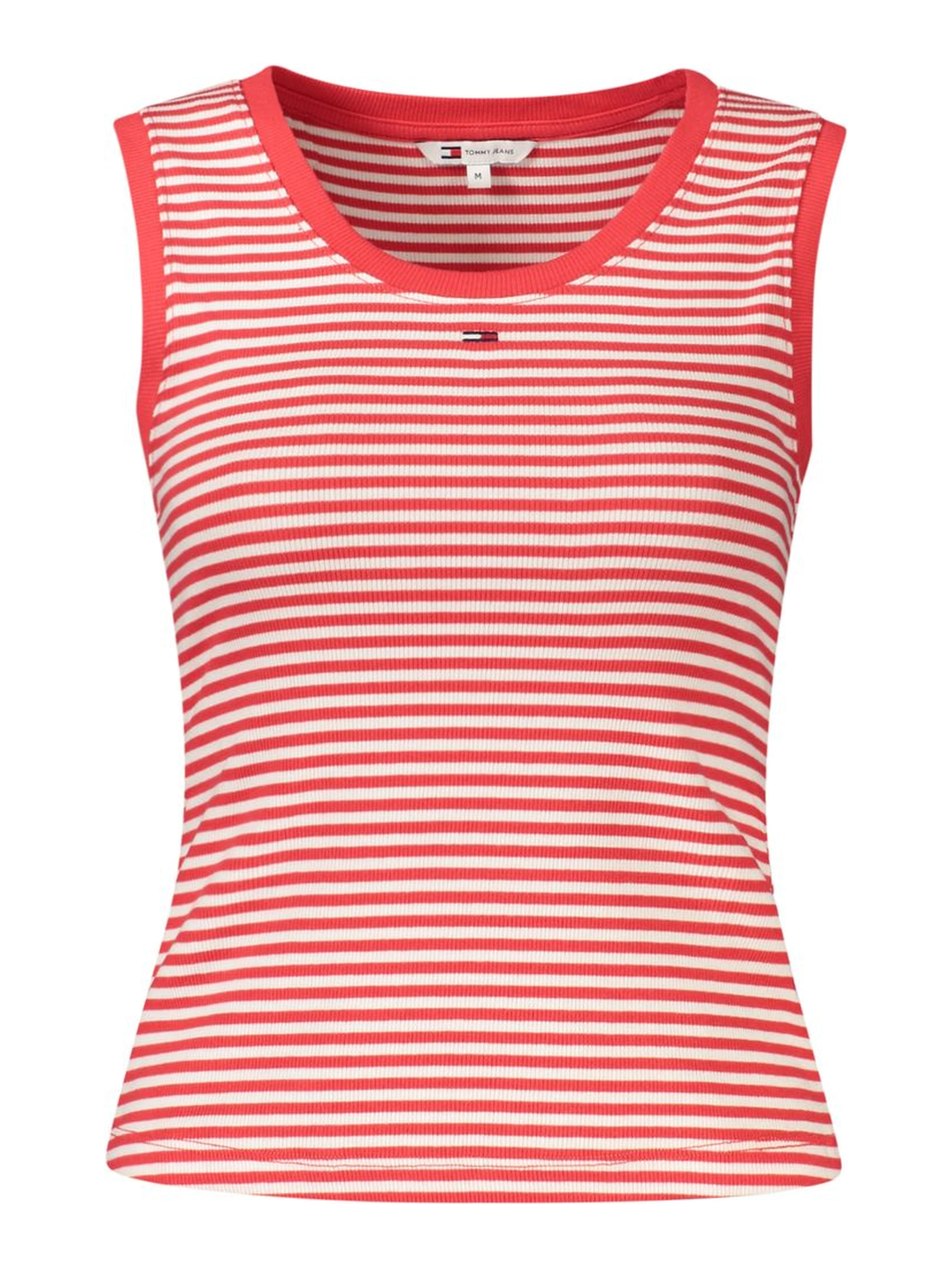 Red Cotton Women's Tank Top