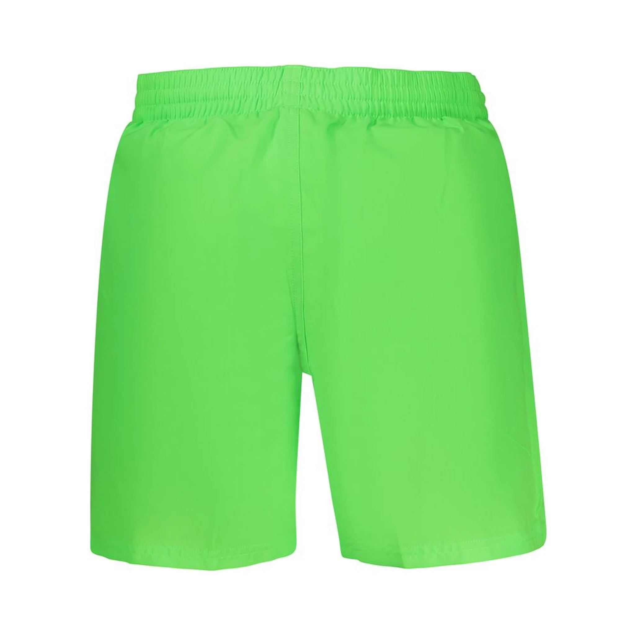 Green Polyester Men's Swim Boxer