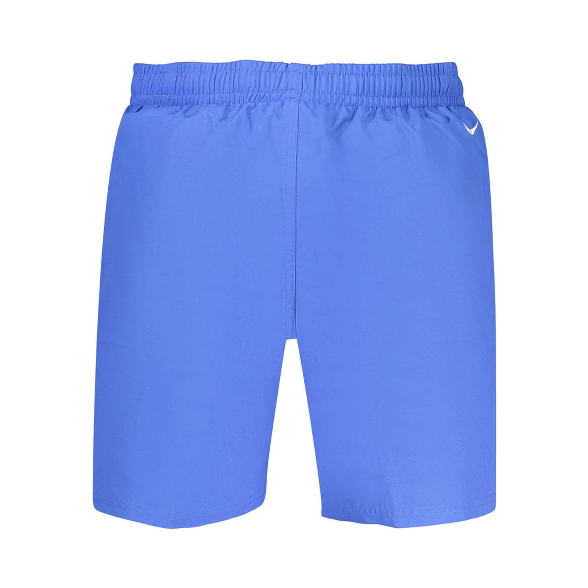 Blue Polyester Men's Swimwear