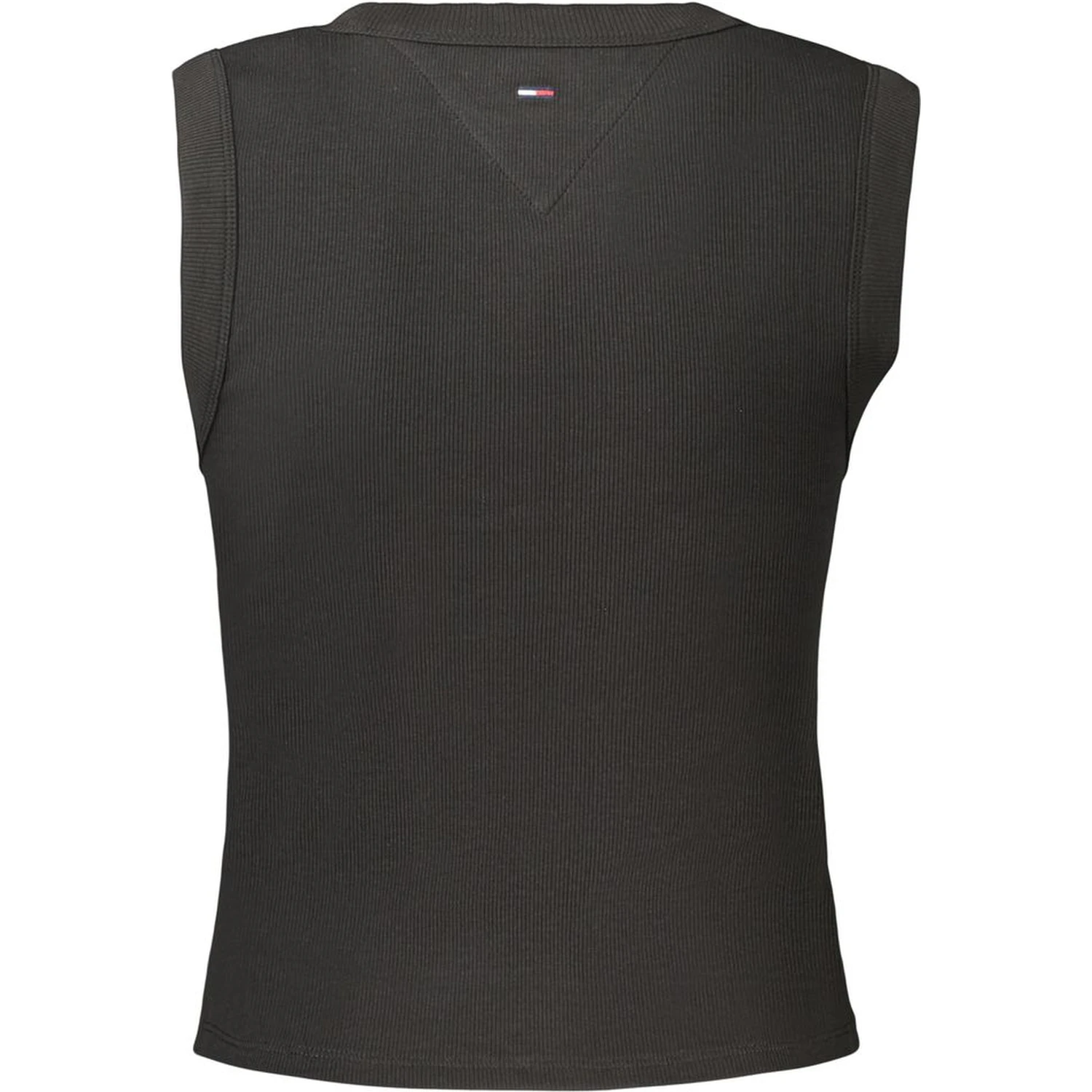 Black Cotton Women's Tank Top
