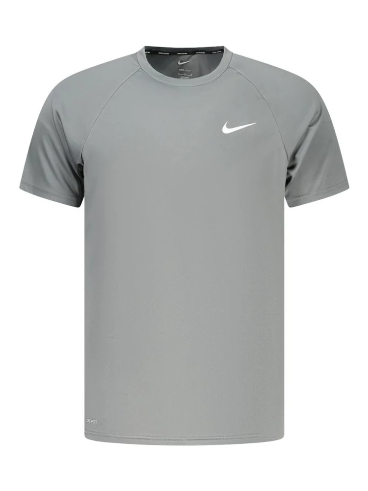 Gray Polyester Men's T-Shirt