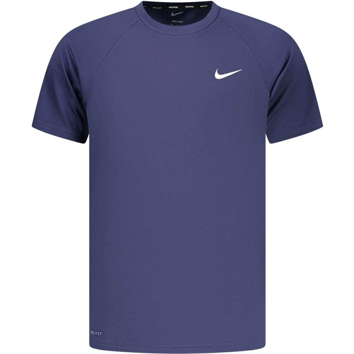 Blue Polyester Men's T-Shirt