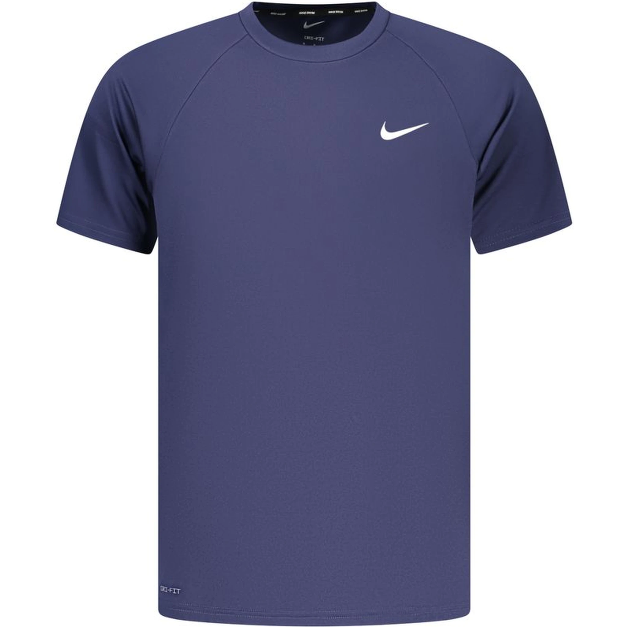 Blue Polyester Men's T-Shirt