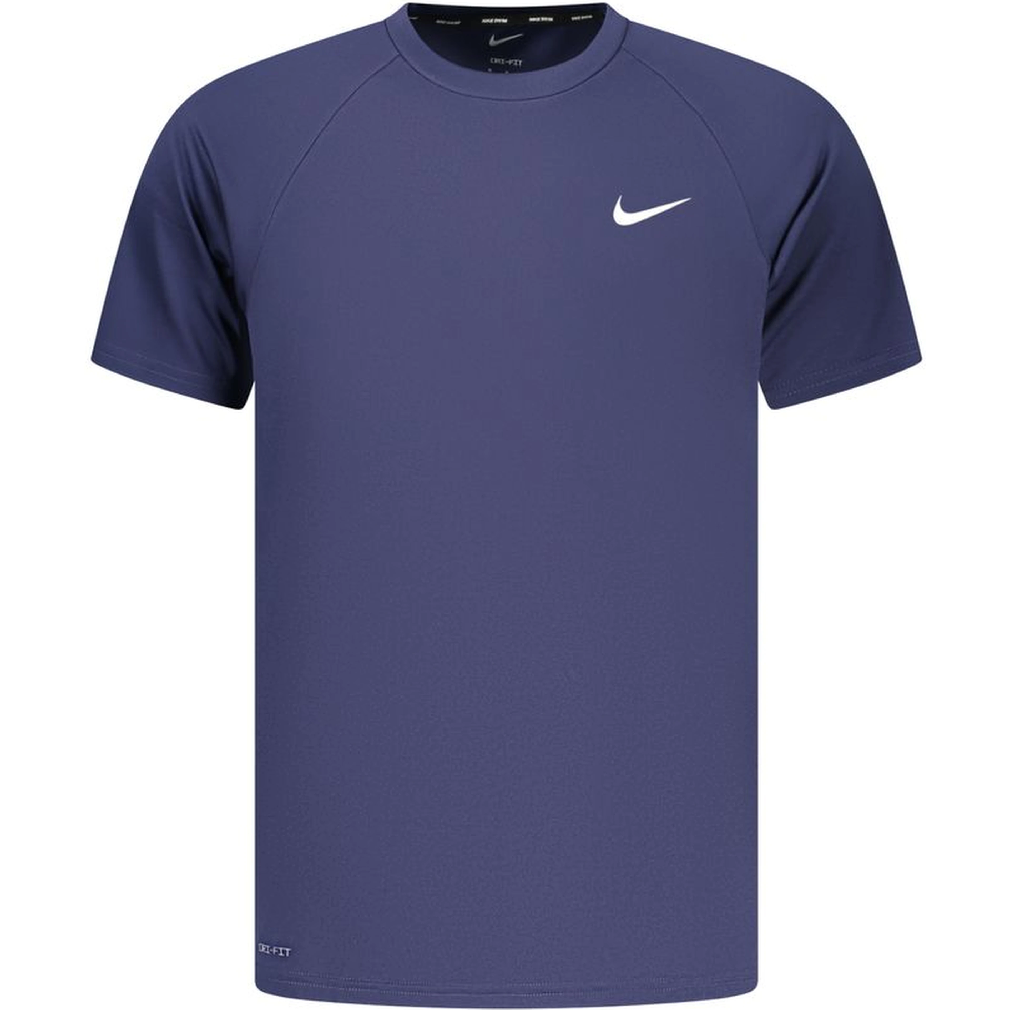 Blue Polyester Men's T-Shirt