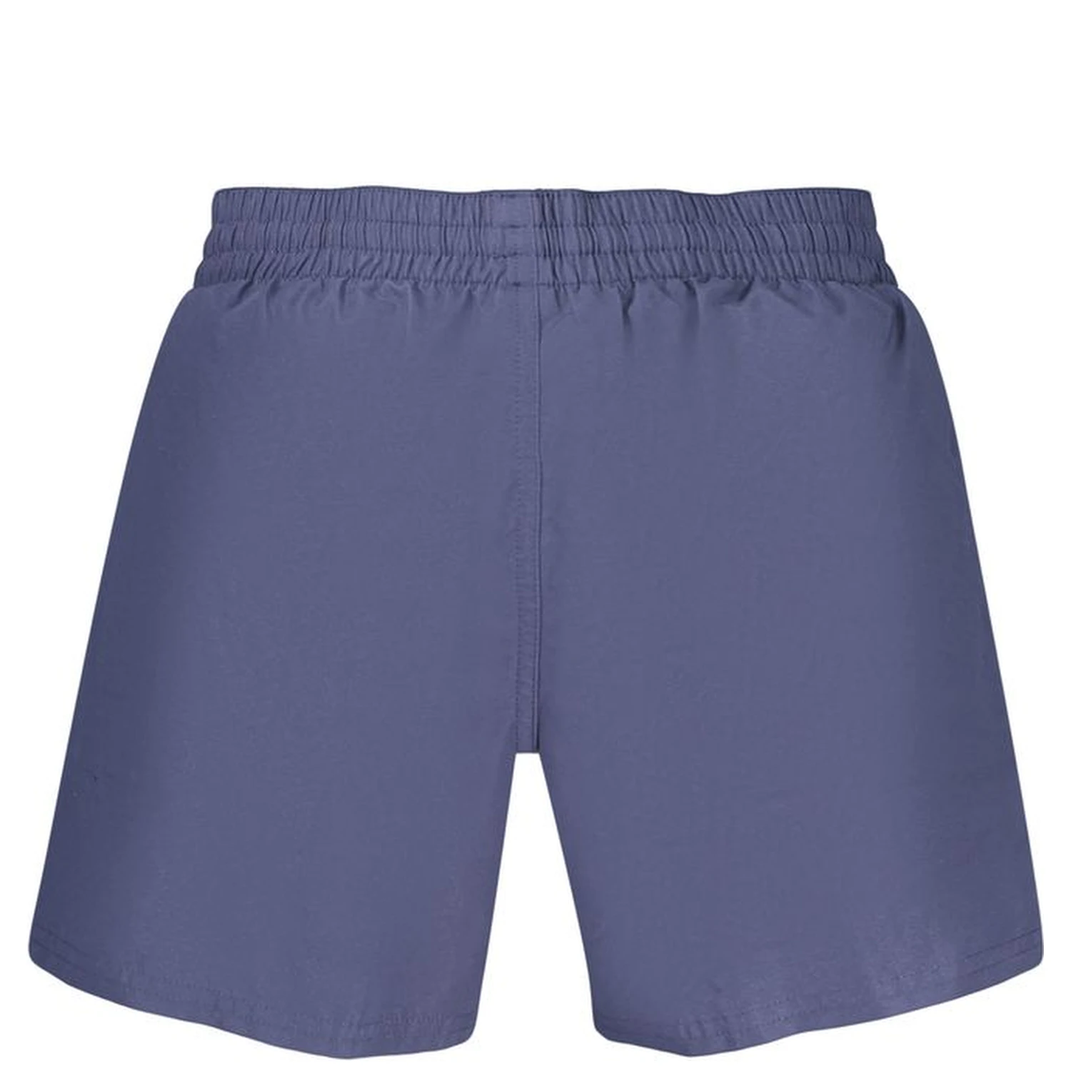 Blue Polyester Men Swim Short