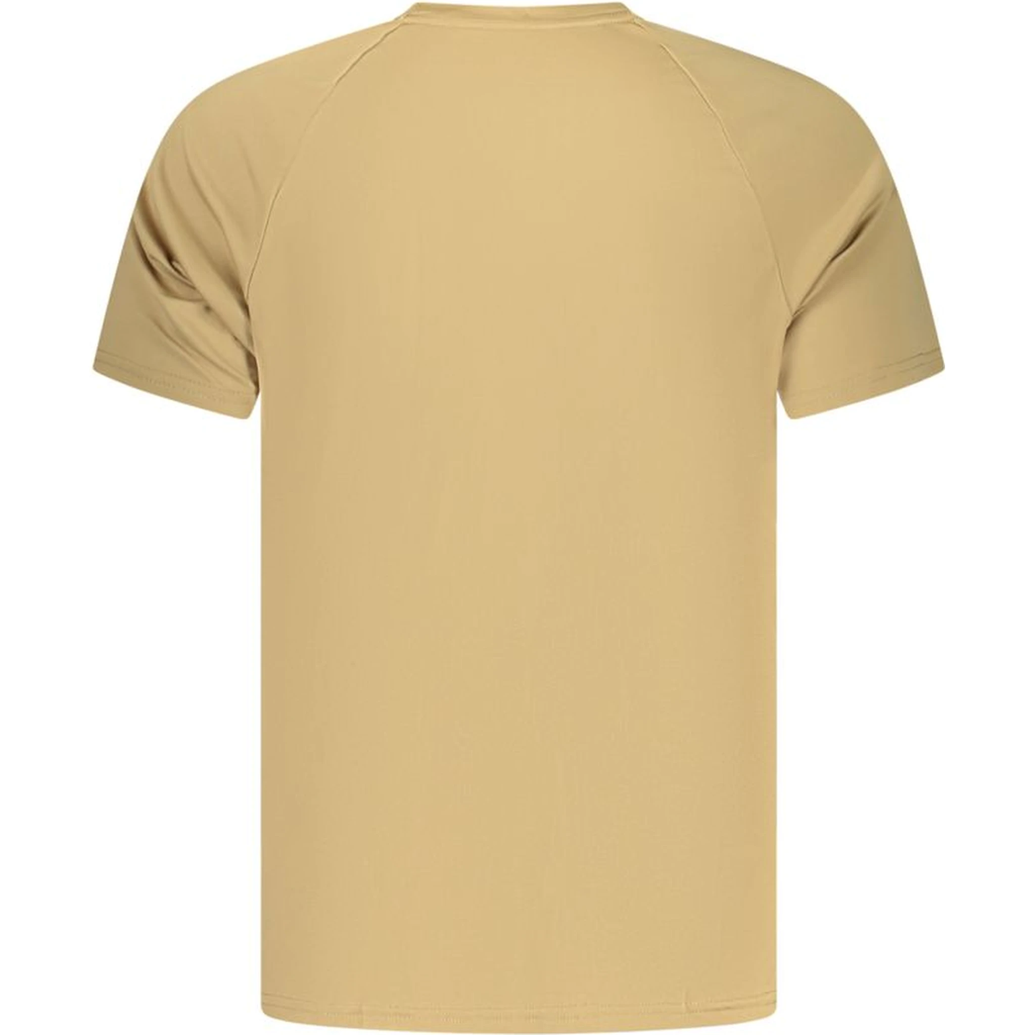 Gold Poliestere Mens T-Shirt