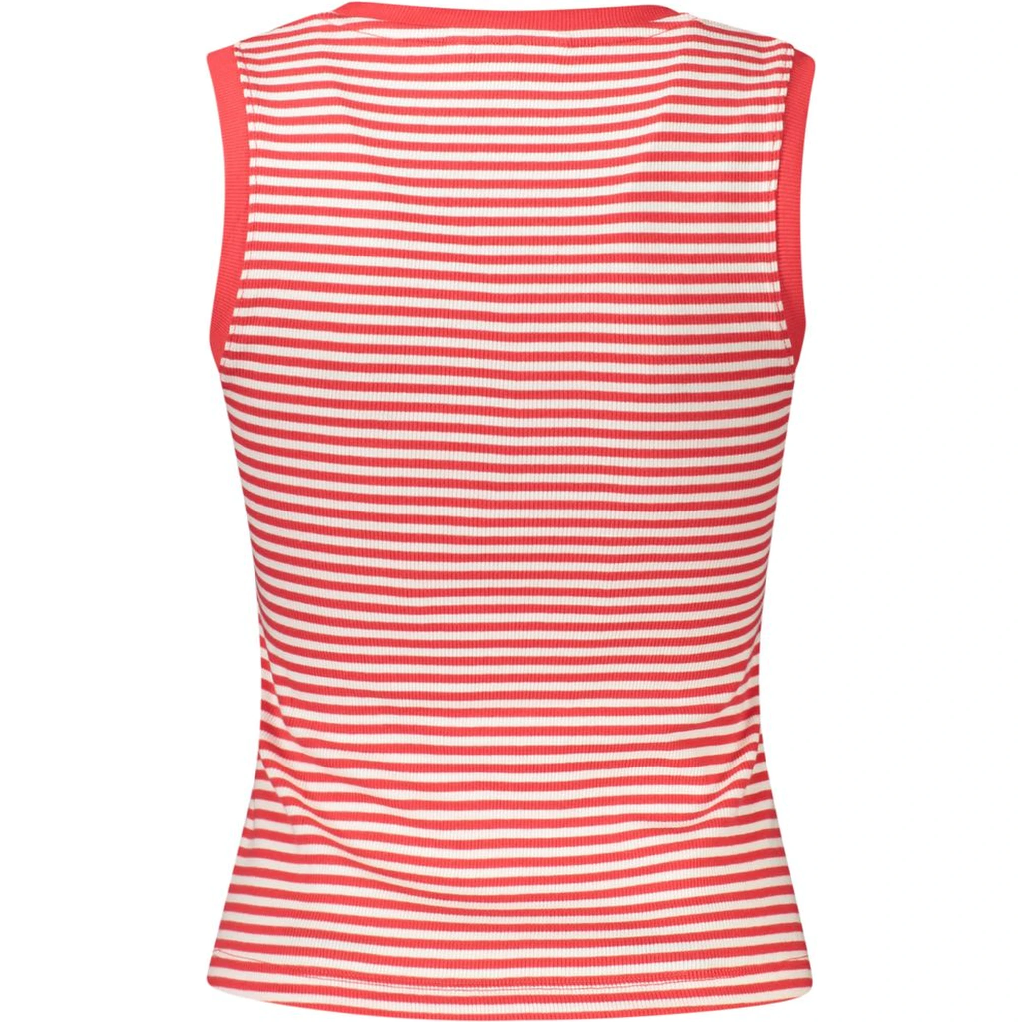 Red Cotton Women's Tank Top