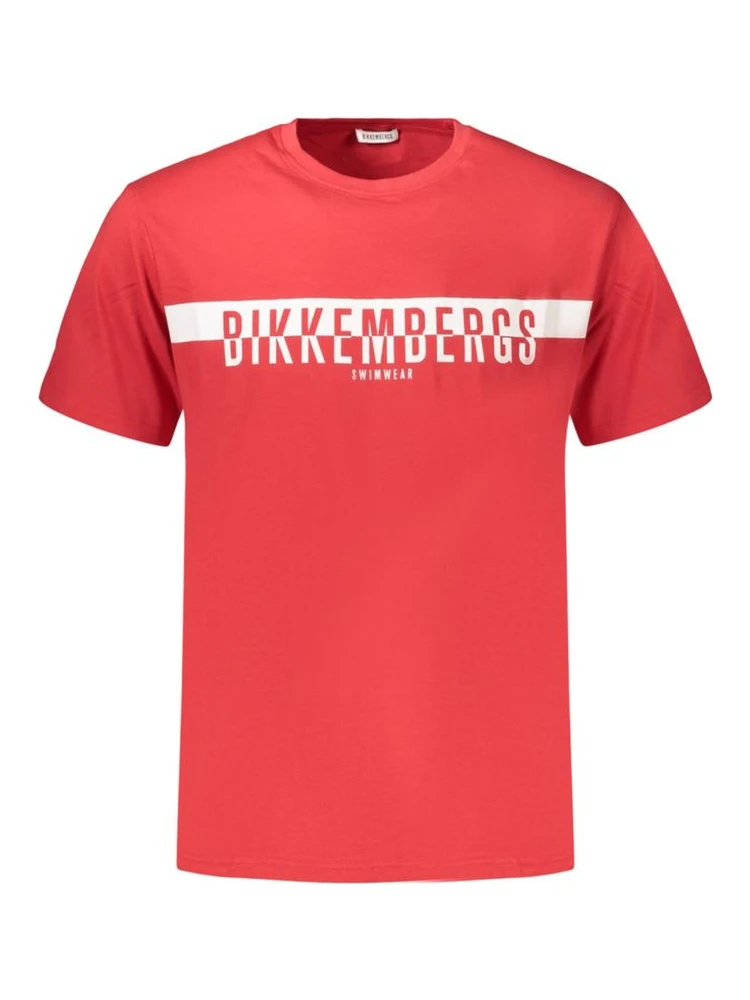Red Cotton Men's T-Shirt