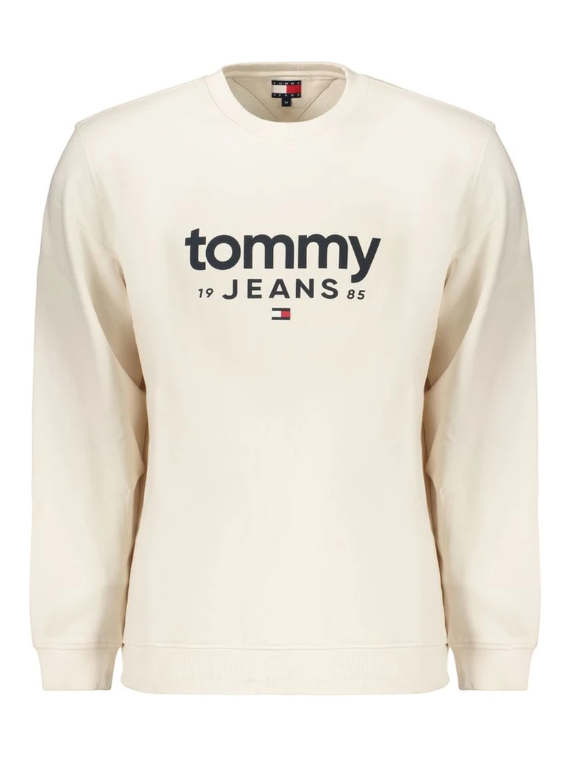 White Cotton Men's Sweatshirt