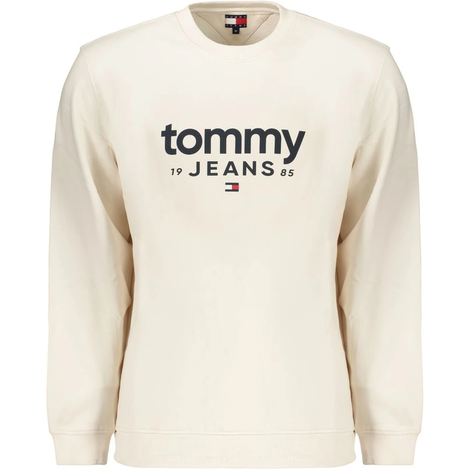 White Cotton Men's Sweatshirt