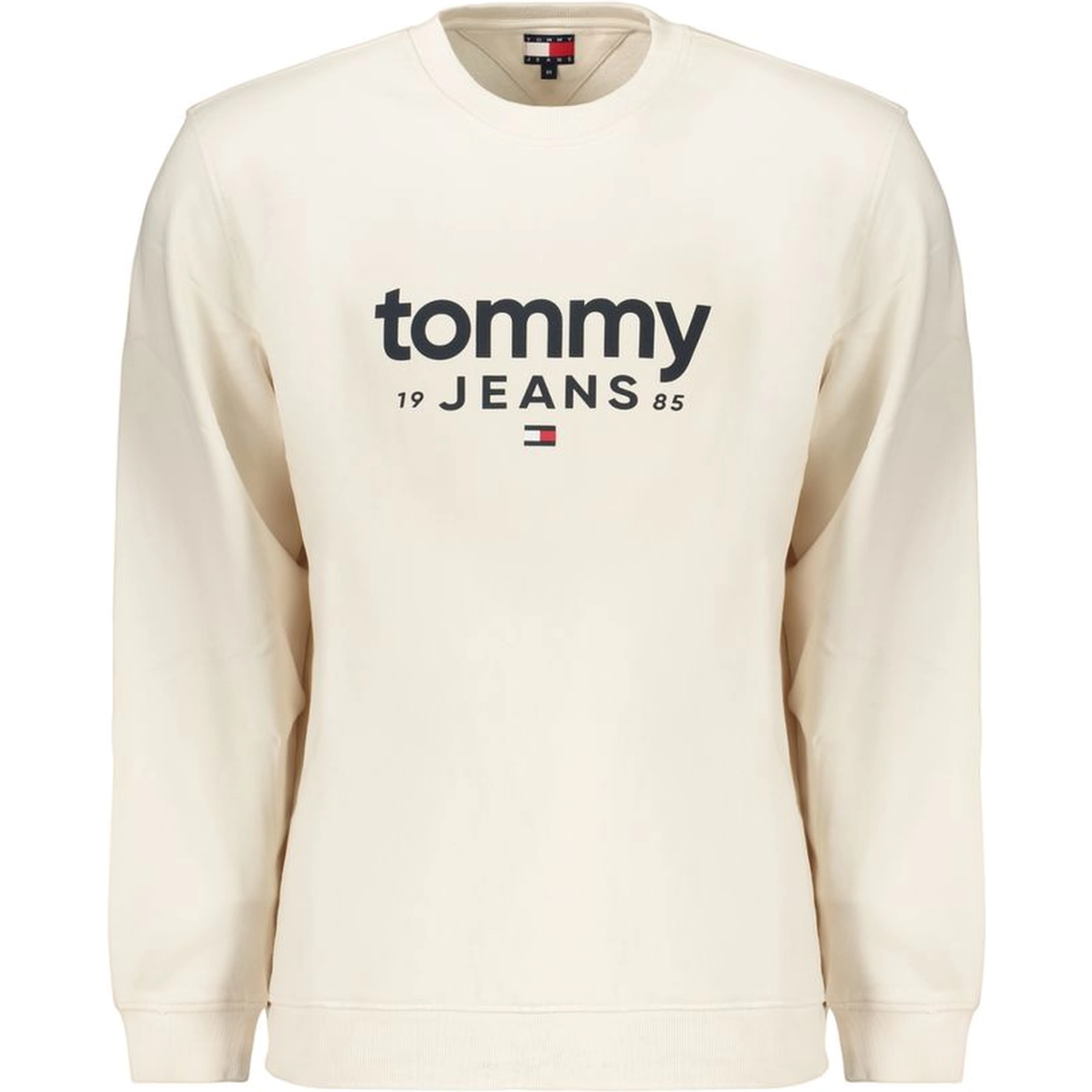 White Cotton Men's Sweatshirt