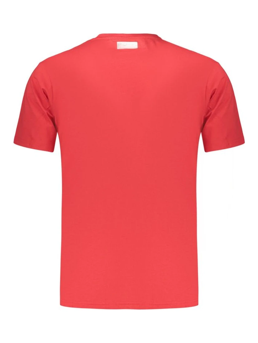 Red Cotton Men's T-Shirt