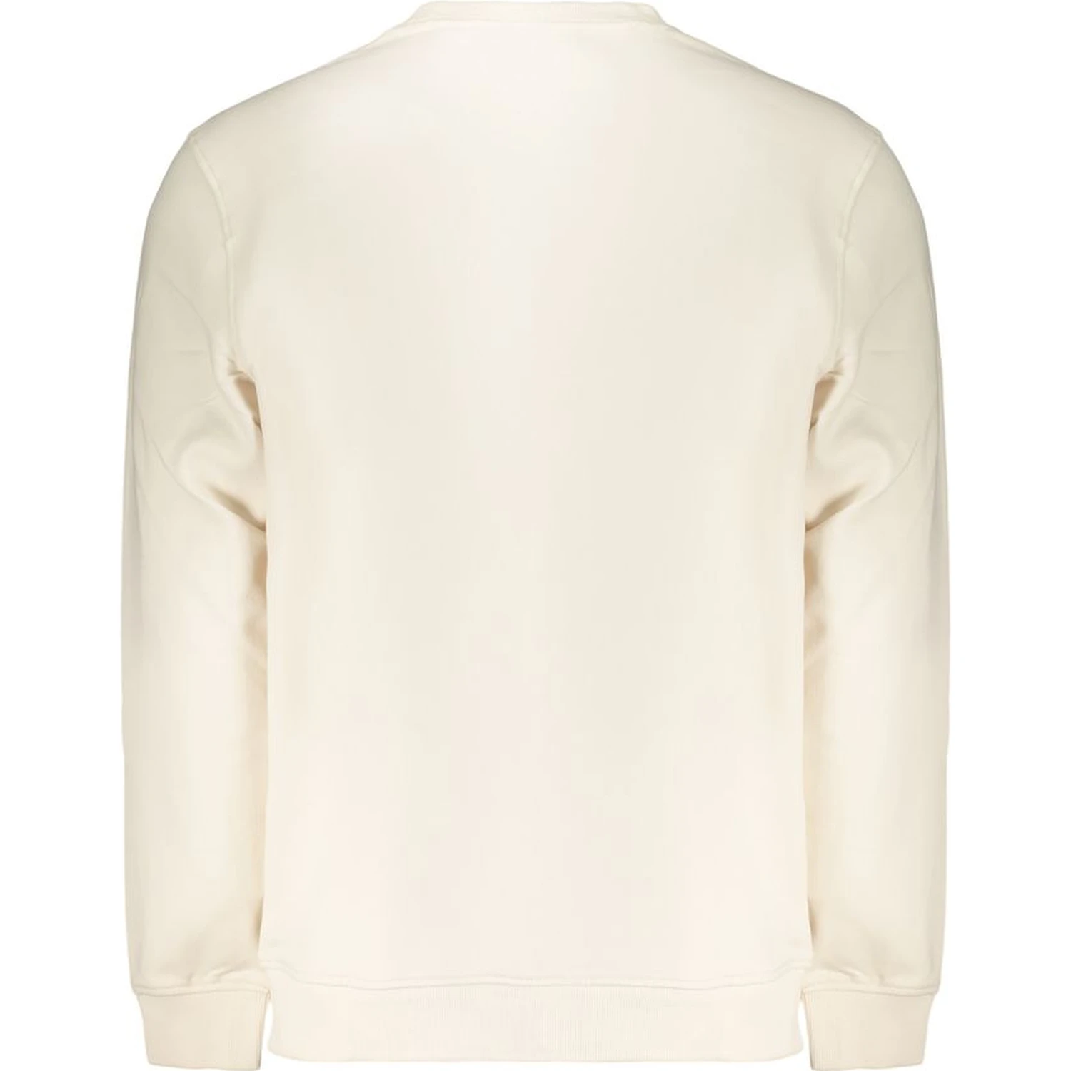 White Cotton Men's Sweatshirt