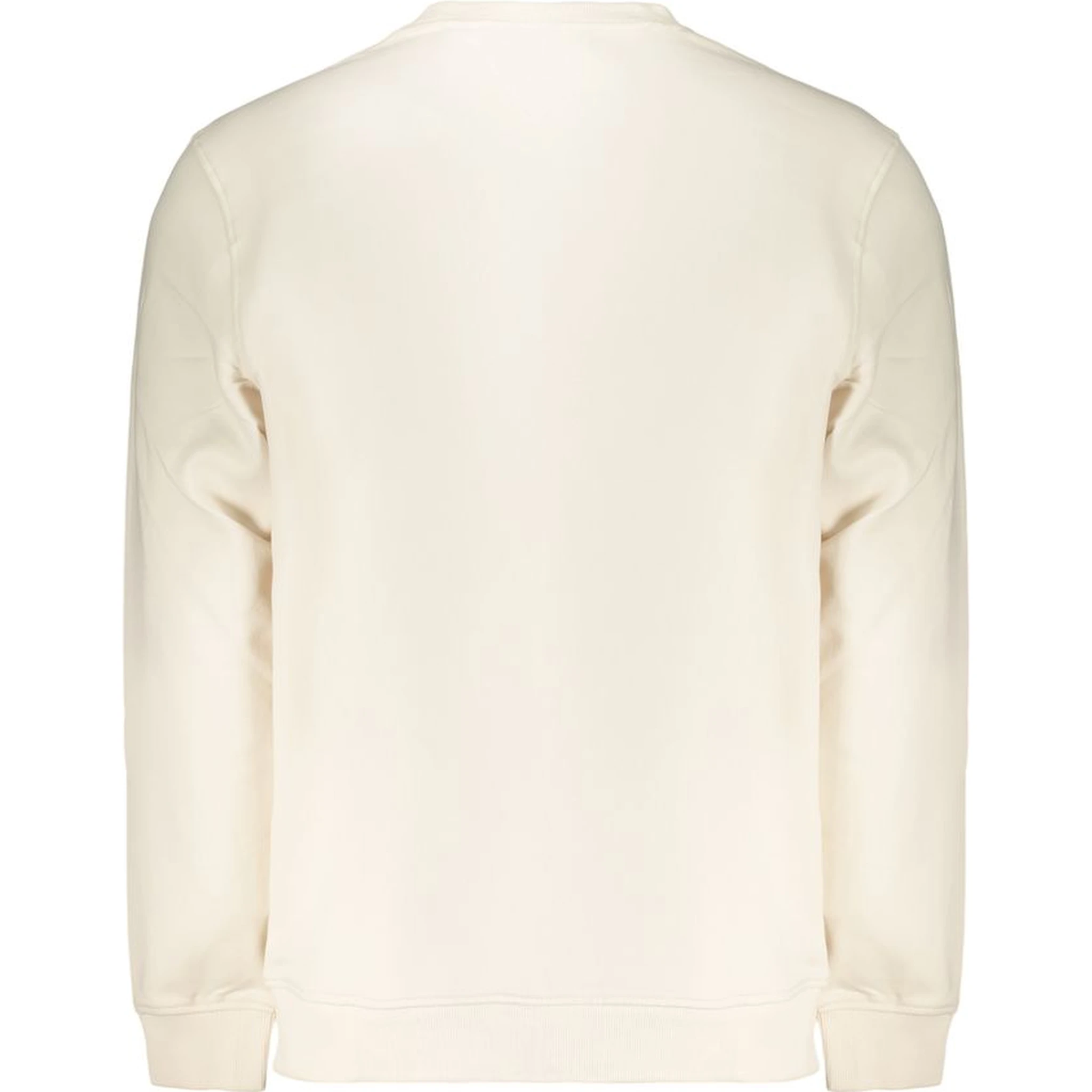 White Cotton Men's Sweatshirt